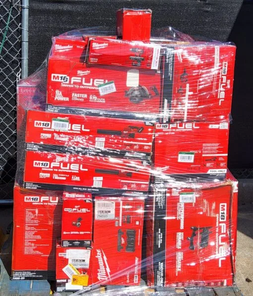 Milwaukee warehouse liquidation pallets