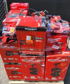 buy Milwaukee power tools liquidation pallets France
