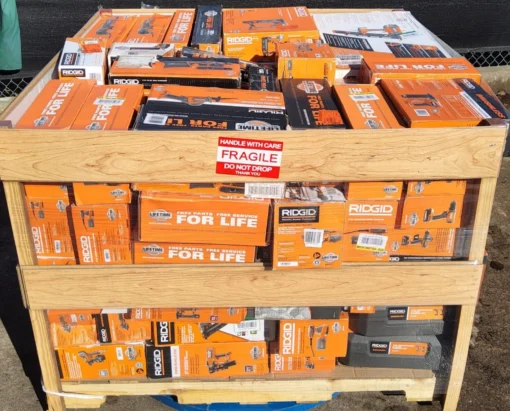 buy RIDGID tools liquidation pallets France