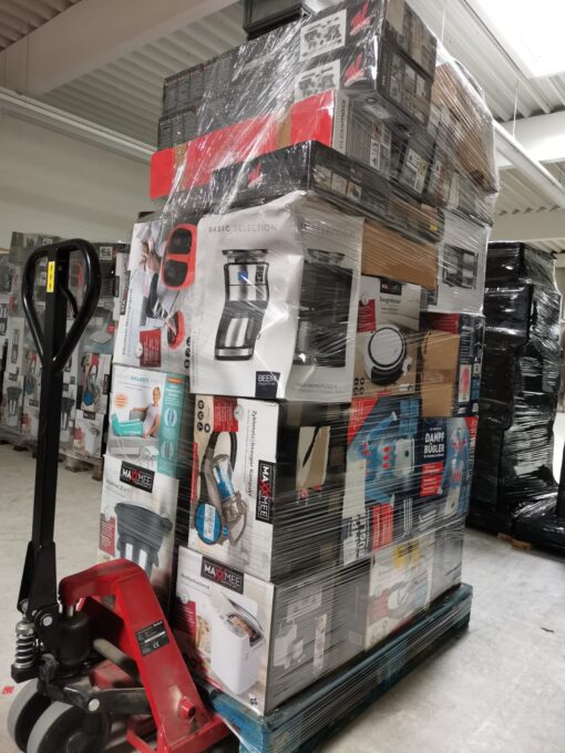 buy kitchen appliances liquidation pallets France