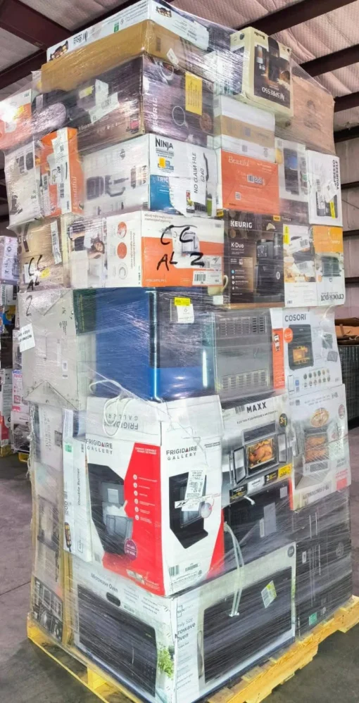 kitchen appliance liquidation pallets Europe