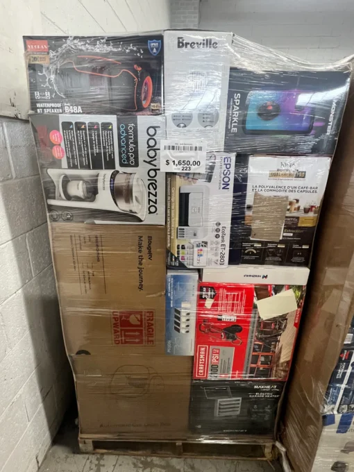 Amazon electronics pallet auctions Europe