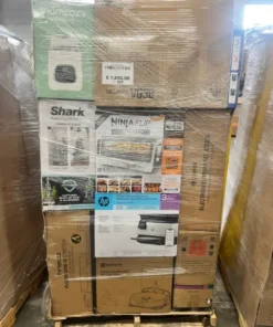 Amazon medium electronics truckload pallets