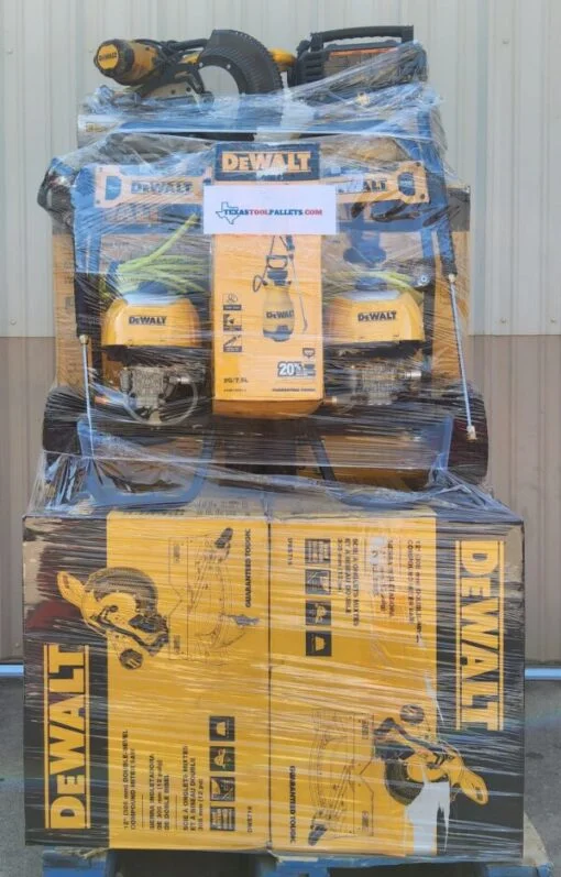 DeWalt power tools liquidation pallets