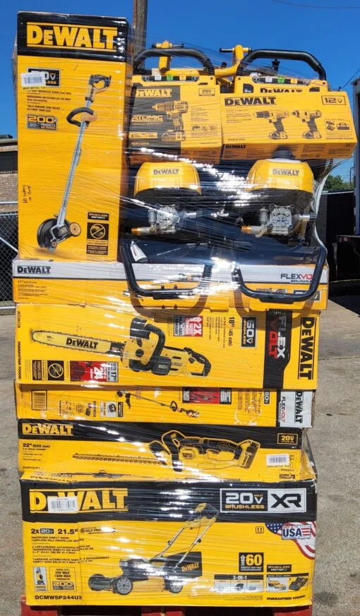 DeWalt warehouse liquidation pallets