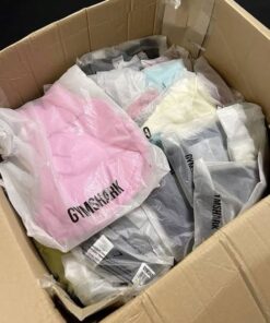 Gymshark clothing liquidation pallets