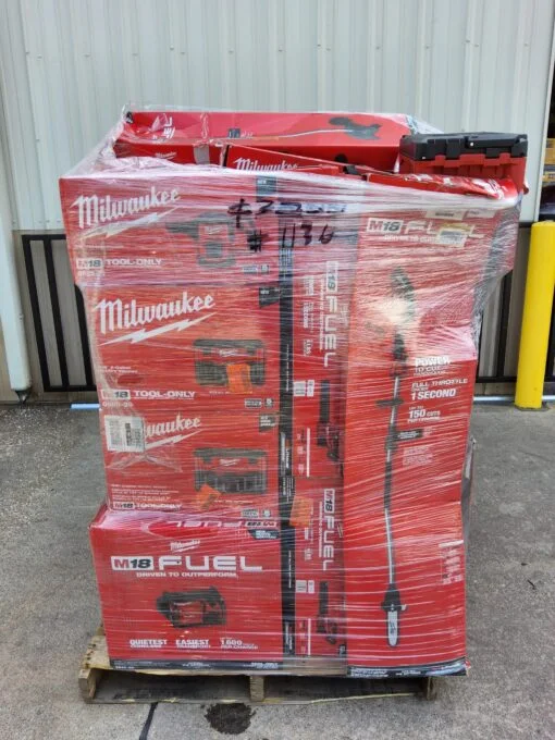 Milwaukee overstock pallets