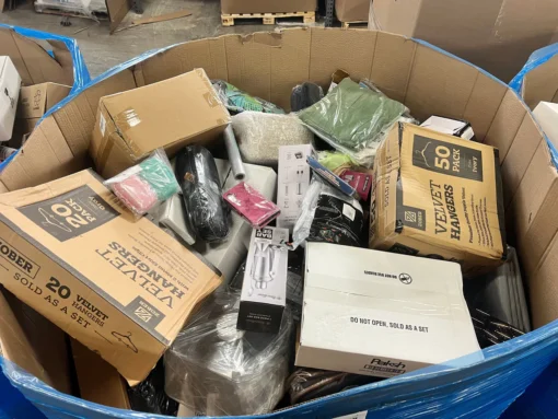 Amazon high count liquidation pallets Europe