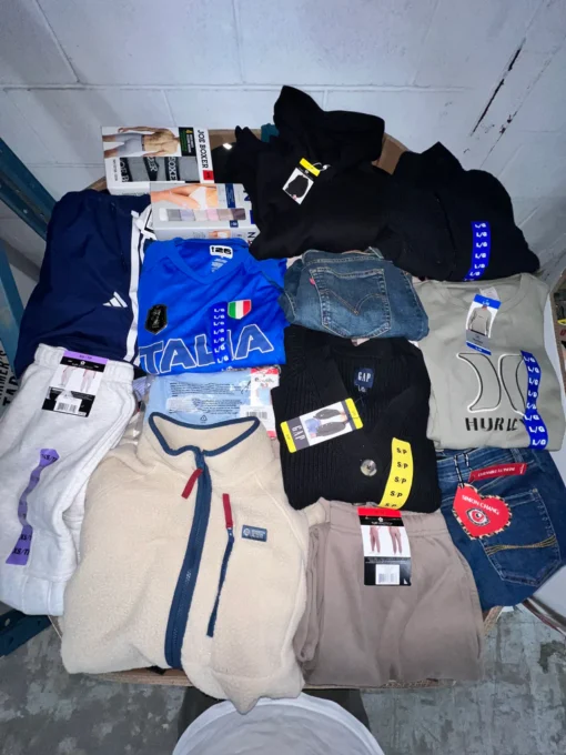 branded clothing warehouse liquidation
