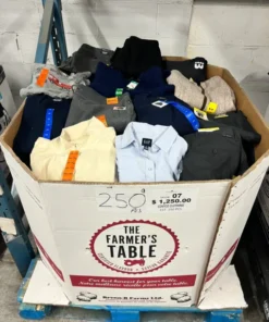 branded clothing liquidation pallets