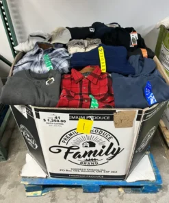 branded apparel liquidation pallets