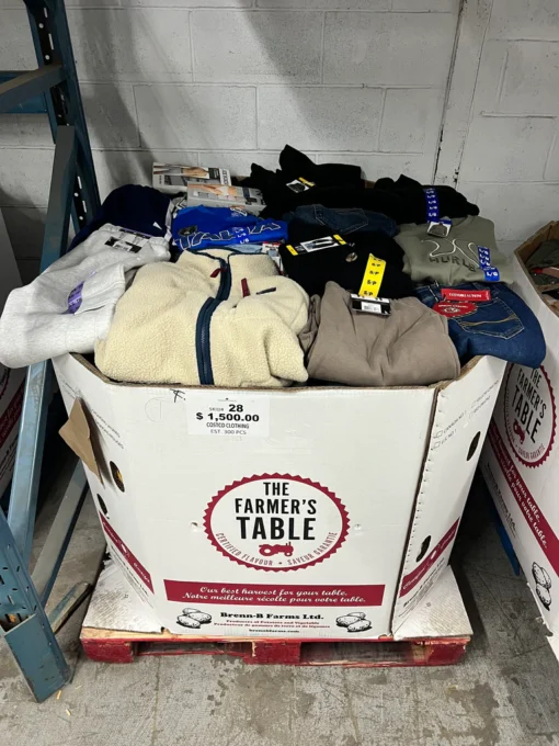 branded clothing warehouse liquidation