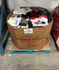 buy Costco clothing liquidation pallets France