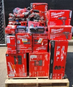 buy Milwaukee power tools liquidation pallets France