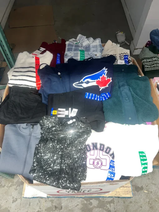 Costco clothing liquidation pallets