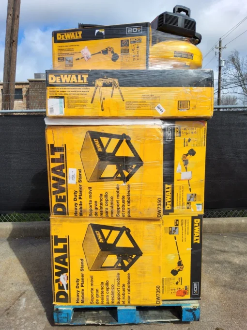 DeWalt power tools liquidation pallets