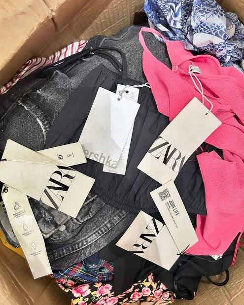 buy Zara clothing liquidation pallets France