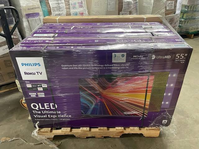 wholesale TV liquidation pallets