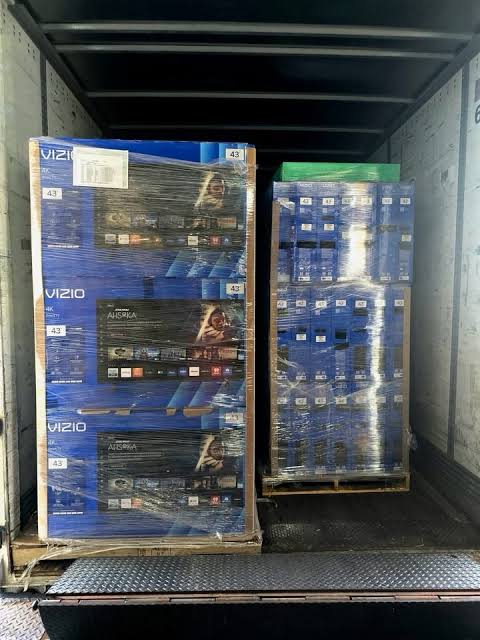 buy TV liquidation pallets France
