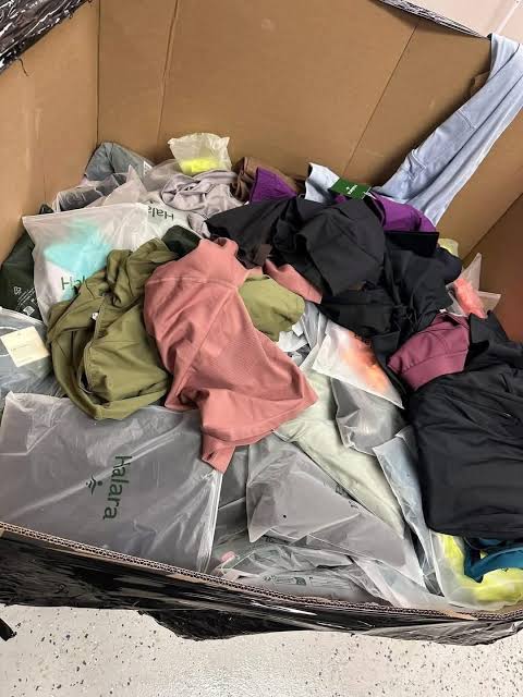 buy Halara clothing liquidation pallets France