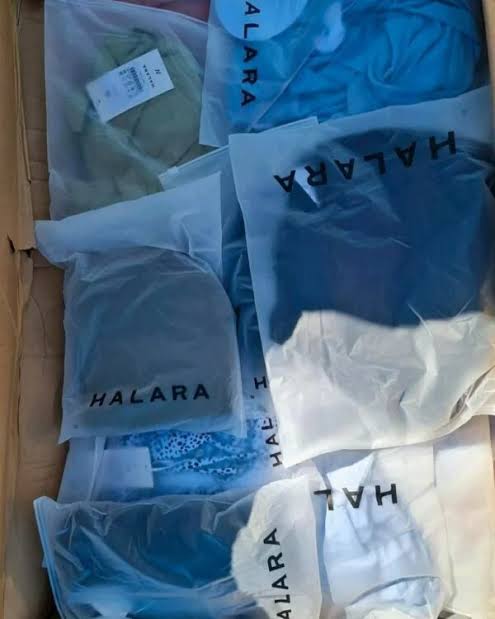 Halara clothing liquidation pallets