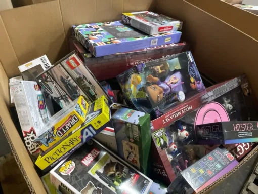 mixed toy liquidation pallets