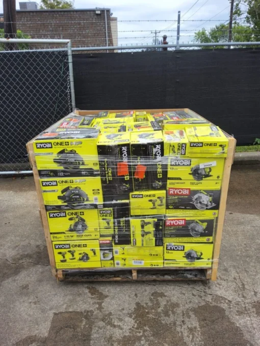 Ryobi power tools liquidation pallets
