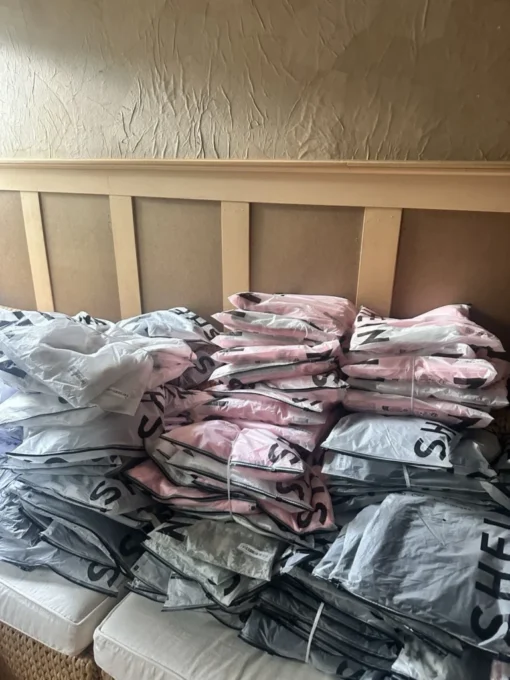 SHEIN clothing liquidation pallets