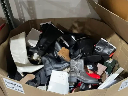 winter shoes liquidation pallets